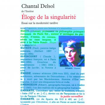 Eloge de la singularité : Essai sur la modernité tardive
