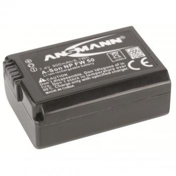 Ansmann A-Son NP FW 50 Batteria ricaricabile fotocamera sostituisce la batteria originale (camera) NP-FW50 7.4 V 900 mAh