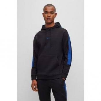 BOSSO Soody Negra L – Sudadera de Algodón y Manga Larga