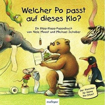 Welcher Po passt auf dieses Klo?: Klipp-Klapp-Pappausgabe