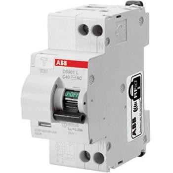 Interruttore differenziale miniaturizzato 4.5 kA, 1P+T, per installazione in armadio elettrico