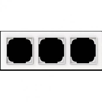 BUSCH-JAEGER 3-Way Cover Frame 1723-44M