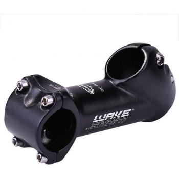 WAKE Vástago Ajustable para MTB, 31.8mm, Longitud 90mm, Ángulo 45 Grados