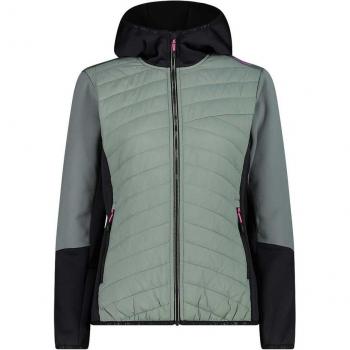 Blouson à Capuche CMP Technologie Hybrid Femmes Verte S