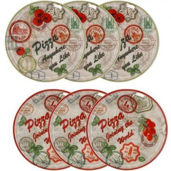 MamboCat Pizzateller Charme Rot und Grün