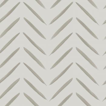 Holden Decor Chevron Brush Marks Taupe Spongeable Flat Surface Wallpaper