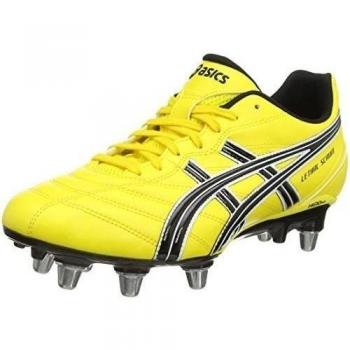 ASICS Lethal Scrum, Botas de Rugby, Hombre, Amarillo, 44 EU
