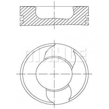 Mahle Original Pistons 228 × 98 × 0 mm