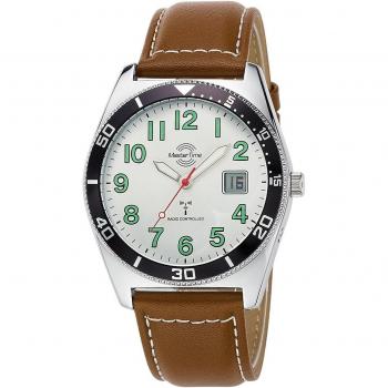 Silver Elite Master Time MTGA-10856-41L Men’s Dress Watch