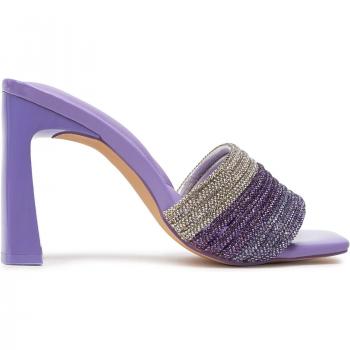 Pantoletten in Violett von Menbur 025262