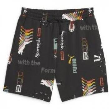 Bermuda Puma Love Classic Hombre Azul Negro XL