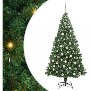 Sapin Vert 210 cm – modèle vieXl, construction PVC et acier