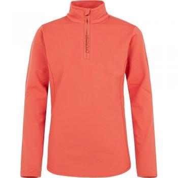 Fleecy 1/4‑Zip Red Shirt – Protest Fabrizoy, 152 cm, Unisex