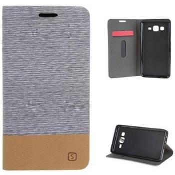 Funda TUTUWEN para Samsung Galaxy On5, Carcasa Tapa Cover Case, Piel Slim, Estilo Textura Simple