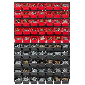 Pannello di Organizzazione KADAX 58x78 cm + 70 Scatole per Spazio Garages