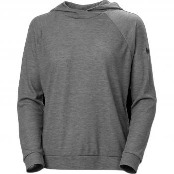 Felpa Donna Helly Hansen Inshore con Cappuccio Grigio Melange XS