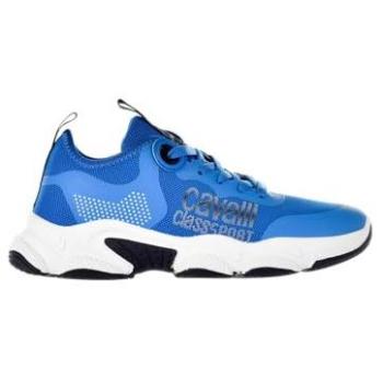 Hombre Cavalli Class Zapatillas CM8635 en Azul, Talla 43