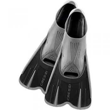 Cressi RapidWave Short Fins, Black/Gray, EU 43-44 Unisex