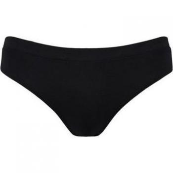 Barts Frauen Bikini Briefs Solid in Schwarz