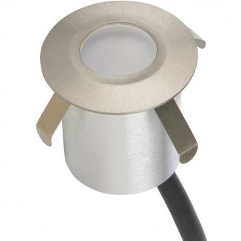 Culina LED Recessed Round Satin Nickel Decking Light