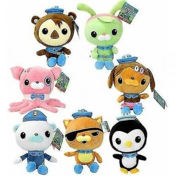 Kwazii y Percebes: Muñecos de Peluche Octonautas
