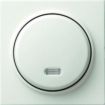 Gira 015340 – Reinweiß, 42 V, Kontroll‑S‑Taster