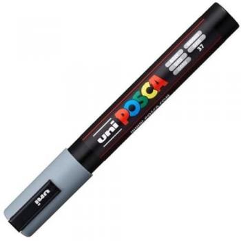 Grå Marker POSCA PC-5M