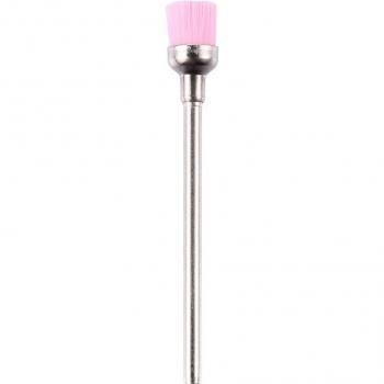 Accesorio de manicura, cepillo de limpieza de taladro, metal y nylon, 1 ud