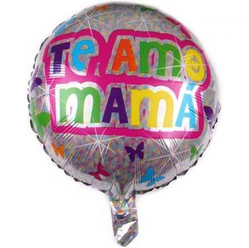 Ballon rond 18 en aluminium pour la fête des mamans