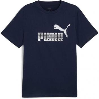 Camisa Puma Azul Marina S – Manga Corta y Logo