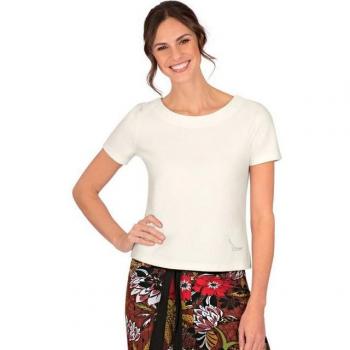 Trigema Shirt mit funkelnden Kristallen