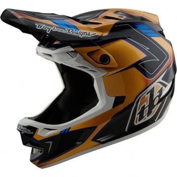 Casco Discesa Lee D4 MIPS Nero Oro