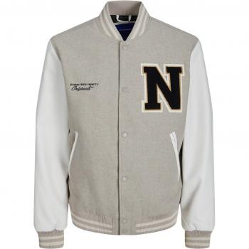Jack & Jones Wool Blend College Jacket for Men