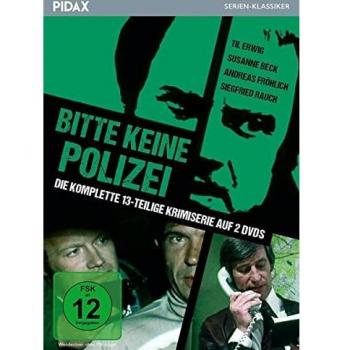 Bitte keine Polizei / Die komplette 13-teilige Krimierie mit Starbesetzung (Pidax Serien-Klassiker) [2 DVDs]