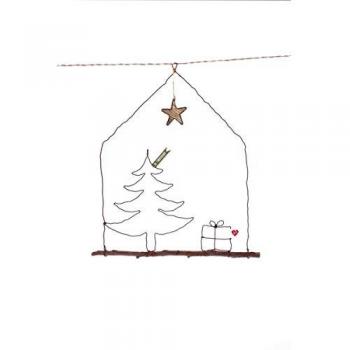 Good Old Friends Handgefertigtes Winterdrahte „Oh Tannenbaum“ 2023