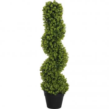 Pianta Finta Eucalipto Alta Spirale 90 cm – Homcom