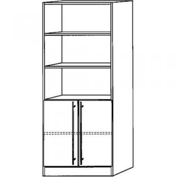 Hammerbacher Matrix Aktenschrank 4 Fachböden 800 x 420 x 2.004 mm Ahorn