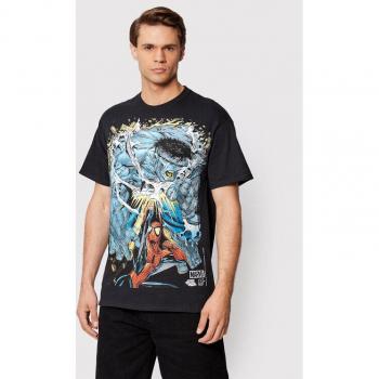 HUF T-Shirt MARVEL Schlacht TS01976 Schwarz
