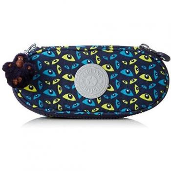 Kipling Duobox Pencil Case, 20 cm, Holds 1 Liter, Multicolor Design (Nocturnal Eye)