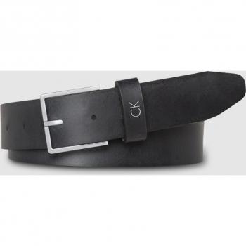 Cinturón de hombre Calvin Klein en piel negra