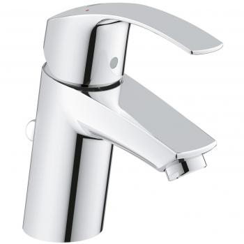 Mitigeur lavabo Eurosmart avec bonde de vidage Pop-Up, haute et basse pression