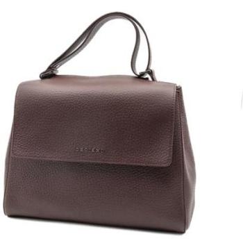 Orciani Soft Leather Shoulder Bag, Red, One Size