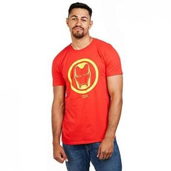 Camiseta de Hombre Iron Man Emblema