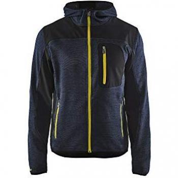 Blaklader Sicherheitsstrickjacke Dunkelblau-Gelb XL