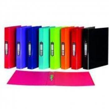Pukka Brights A4 Ringbinder Assorted Pack of 10