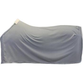 Equest Abschwitzdecke Alpha-Fleece Regular + Kordel – Grau 145