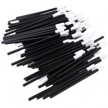 Black Disposable Lip Brushes (100 pcs)