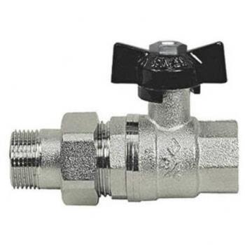 Valvola a sfera maschio-femmina con bocchettone a farfalla 1'' DN 25 PN 40