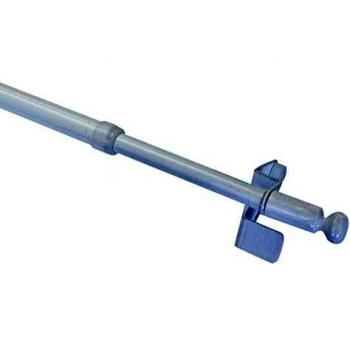 GARDINIA Press&Go Klemmstange, Filigrano Kugel, 8/10 mm, 50-80 cm