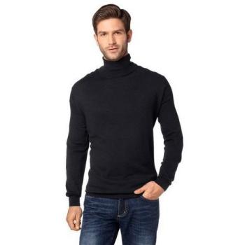 Damen Strickpullover mit Rollkragen in Marineblau von Creation L